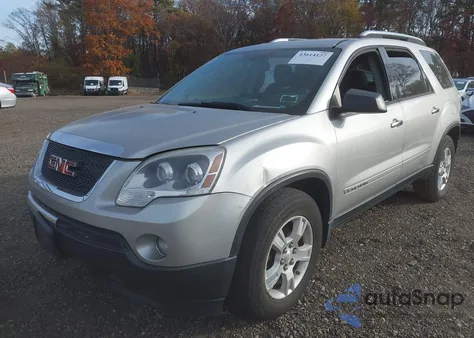 2008 GMC Acadia Sle-1 z USA, uszkodzony, nr VIN 1GKEV137X8J293177
